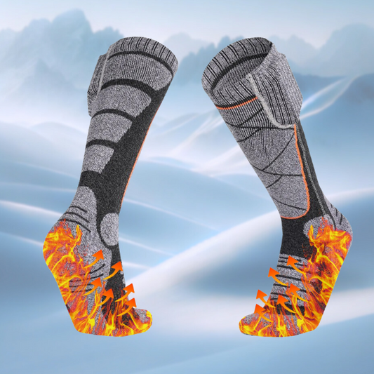 Intelligente Elektrische Wintersocken - Beheizt für Skifahren, Wandern & Outdoor-Aktivitäten