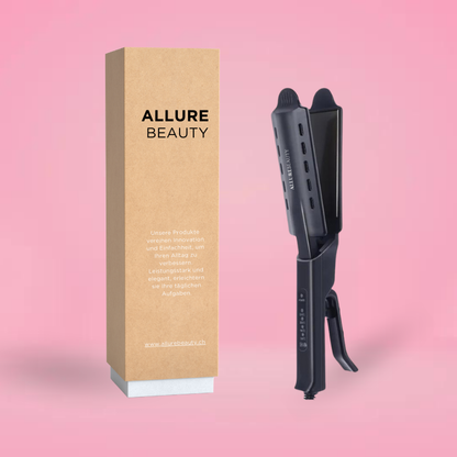 Allurebeauty turmaline ionic haarglätter glätteisen für nasses und trockenes haar