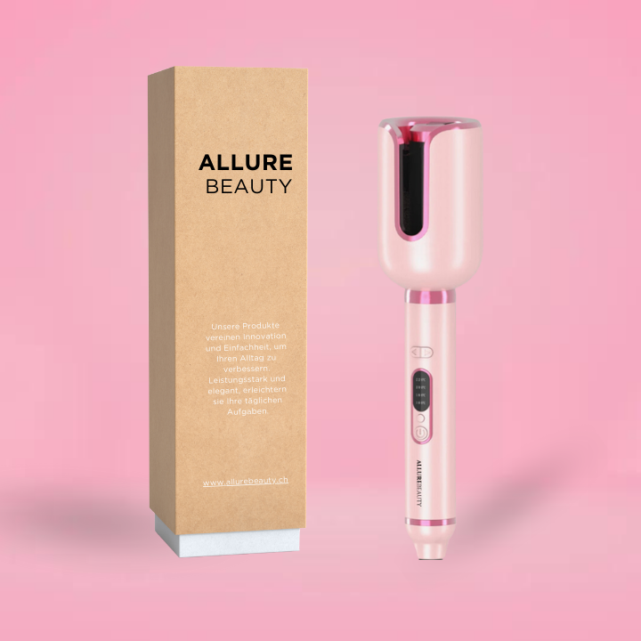 Allurebeauty pro automatischer lockenstab für schnelles sicheres styling